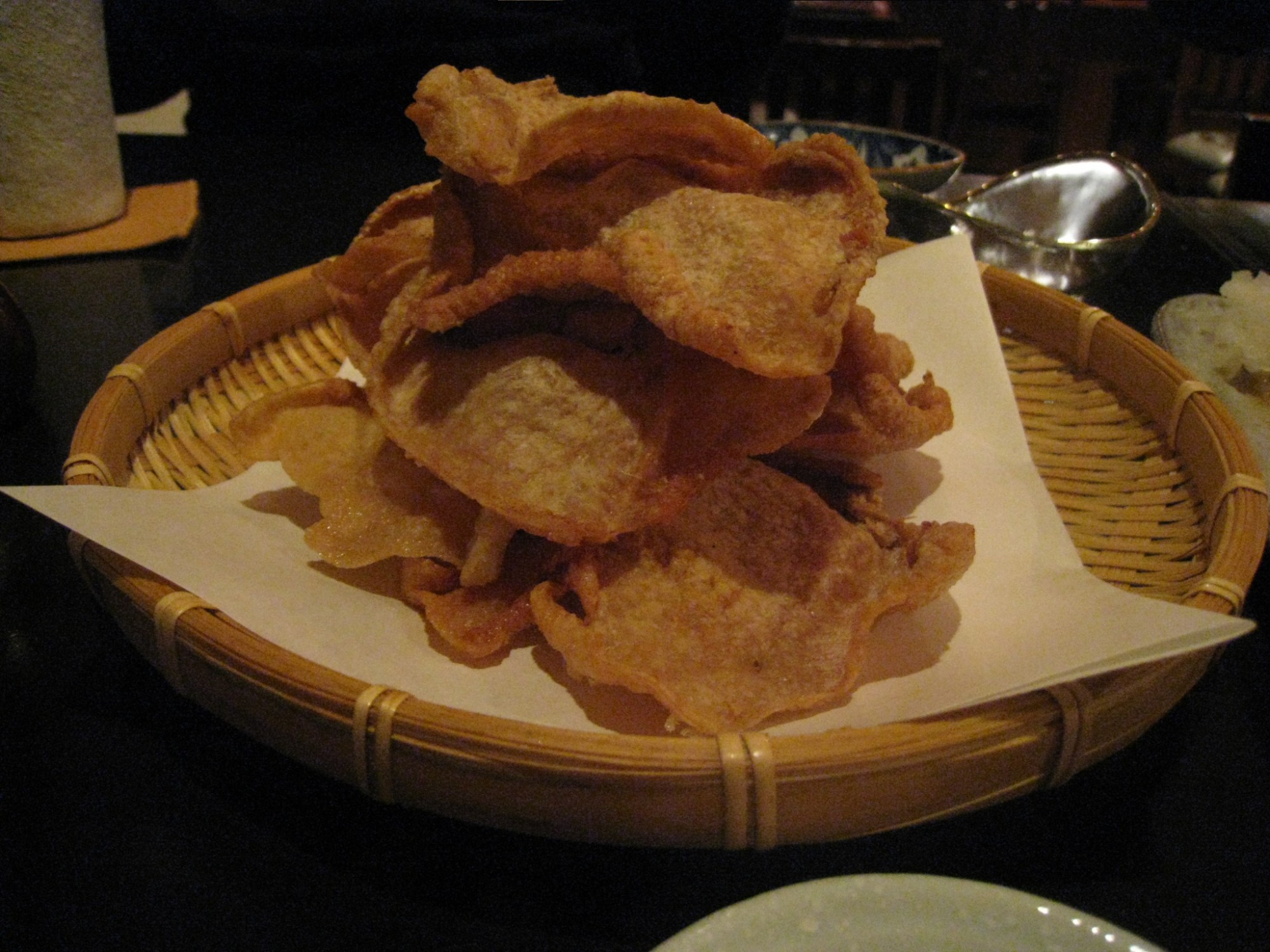 fried chicken skin