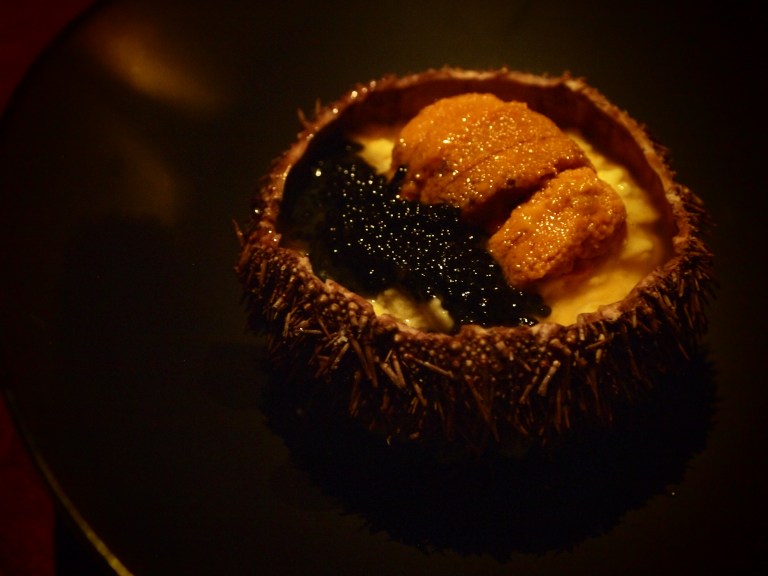 Sakamai egg on egg on egg