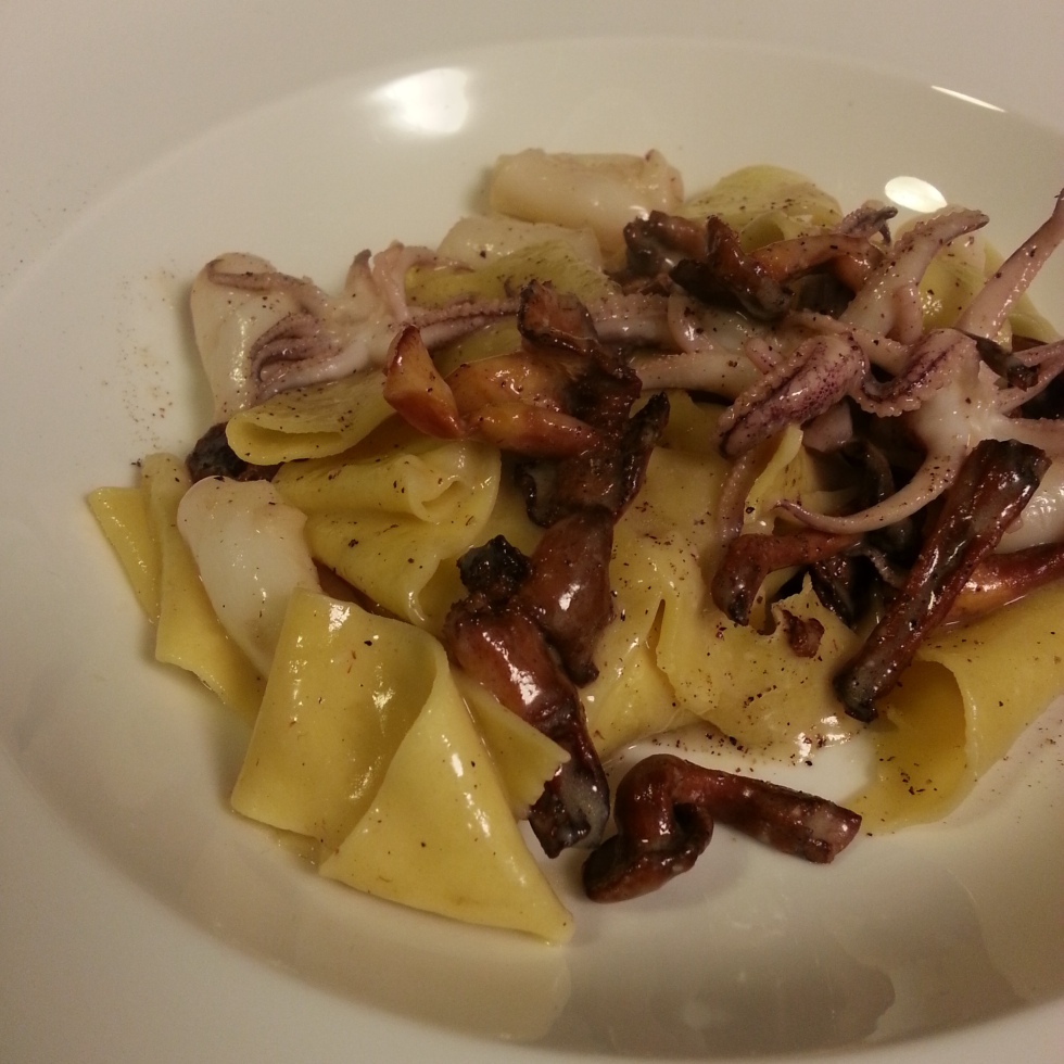 squid pasta