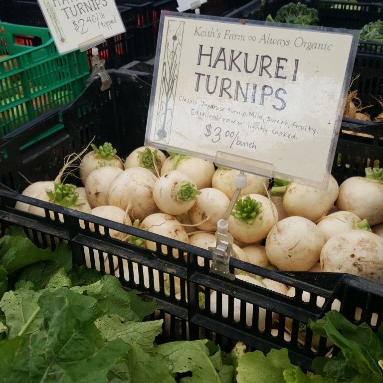Hakurei turnips